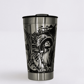 Grêmio – Copo Térmico Preto Personalizado 360° a Laser + Brinde